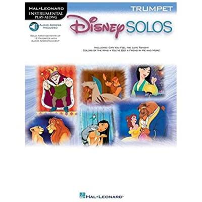 Disney Solos Trumpet Book/Cd: Noten, CD für Trompete: Instrumental Play-Along - Trumpet von HAL LEONARD